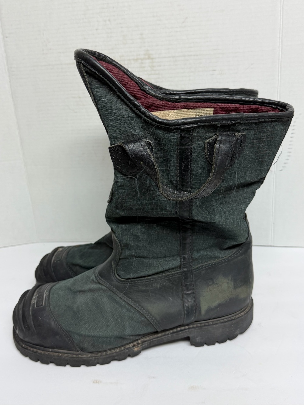 Pro Warrington BY HONEYWELL FireFighter BUNKER Boots 14" USA UNION MADE SZ 13E